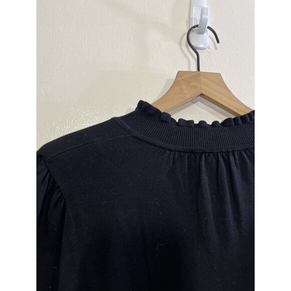 NWOT Ba&Sh Romantic Minimalist Whimsigoth Top Parisian Quiet Luxury Top S Scandi - Picture 10 of 16